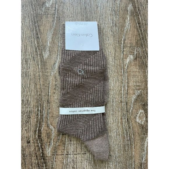 Calvin Klein Alfani Mens Assorted Print Dress Socks Black Blue Beige - Picture 3 of 4